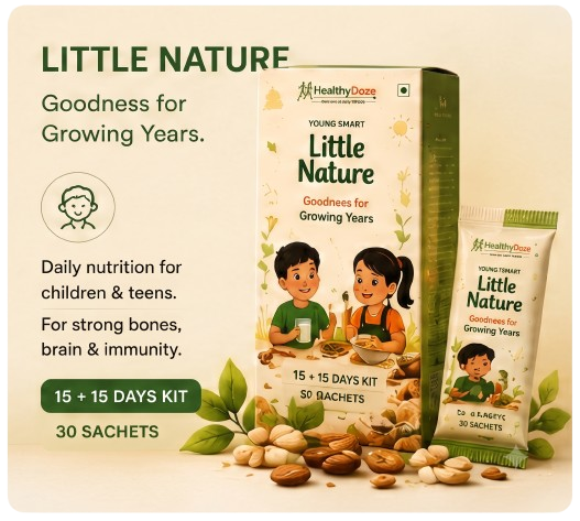 Little Nature — daily nutrition sachet kit for children and teens by HealthyDoze